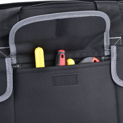 EasyCheer D9 19-Zoll-Werkzeugtasche aus grauem Stoff (1/4)