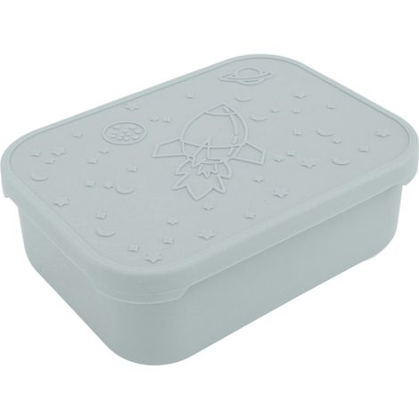 850 ml Edelstahl-Lunchbox, auslaufsicher, mit Dichtung und herausnehmbarer Trennwand, für Schule, Büro, Picknick, blau (1/5)