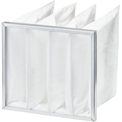 Helios ELFBR 400 ePM1 50 Prozent Ersatzluftfilter ePM1 50 Prozent/F7 zu LFBR 400, 2 Stück