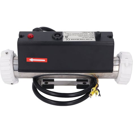 Chauffage de Piscine Thermostat de Chauffage électrique Thermostat avec Contrôle de la Température Auto-Chauffage pour Baignoire Spa Piscine Câblée 3KW l'arrêt. Le Bain à Remous du de la à (1/5)