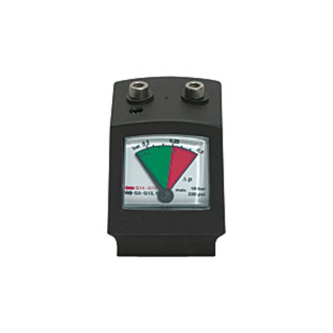 [NEUWERTIG] B-Ware Riegler Differenzdruckmanometer Manometer Druckmesser Futura Multifix Eckig (1/2)