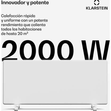 Blumfeldt ThermaTouch Konvektor  2.000 W  elegantes Design  Touch-Bedienung  bis 20 m²