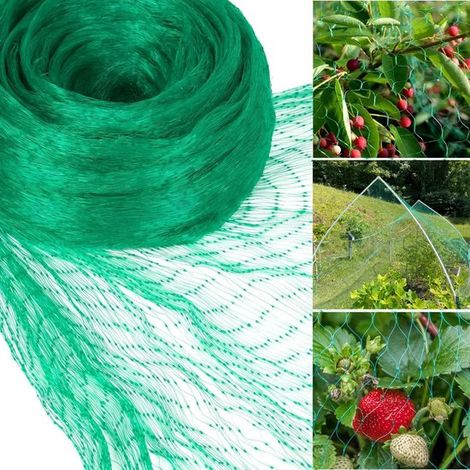Filet anti-oiseaux – 200x500 cm – Protection jardin – Légumes et arbres fruitiers (1/5)