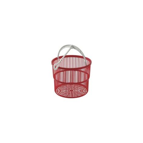 CESTINO MAGICO PORTAMOLLETTE VUOTO ROSSO- - ø cm.19x15,5h. - 8 pezzi TONTARELLI
