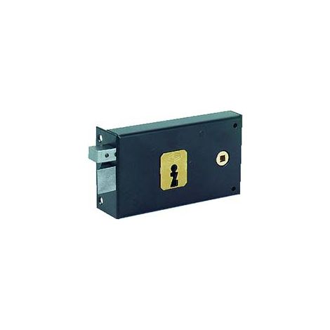 JPM Serratura da infilare orizzontale a 1/2 giro 140x79 mm - Sinistra - 344000-02-2A