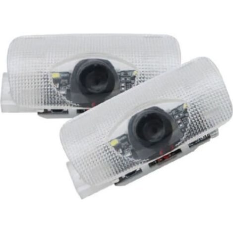 Lot de 2 projecteurs d'ambiance pour portière, compatibles Lexus LS, RX, ES, IS et LX, lumière de porte blanche, LED d'accueil (1/5)