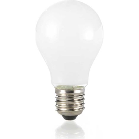 10 Lampadine E27 Goccia 8 Watt 3000K 920Lm Cr80 Satinato