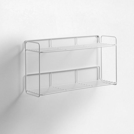 Étagère murale KAORI blanc (1/3)
