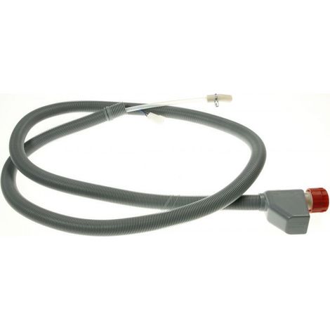 Ensemble tuyau pour lave-vaisselle – Référence 1760360200 – Compatible avec Beko – Plastique gris – Dimensions 7,1x4x206 cm