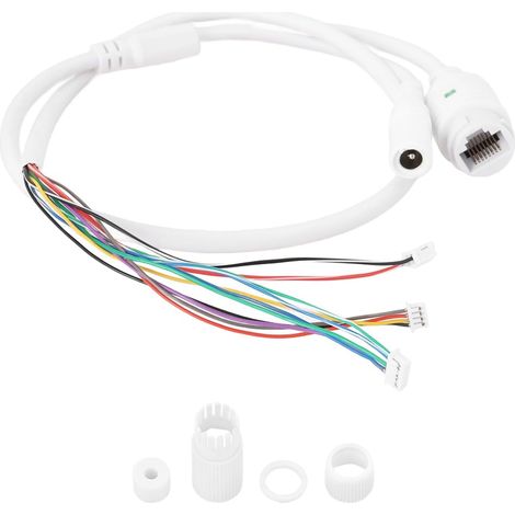 Câble réseau PoE 11 broches pour module PCB Câble adaptateur POE, RJ45 femelle/DC mâle, câble étanche adapté pour caméra, vidéosurveillance, réseau (1/5)