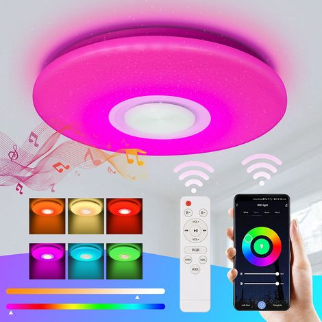 Randaco 36W Bluetooth LED soffitto luce musica cielo stellato Starlight (1/5)