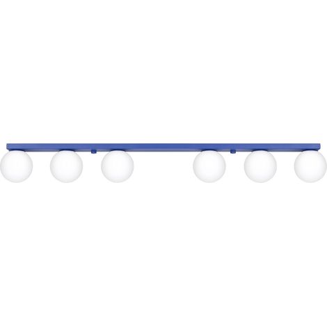 Sollux Yoli Barre de spots de plafond Ultramarine 6x G9 (1/5)