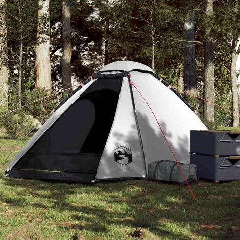 vidaXL Tente de camping à dôme 4 personnes tissu occultant imperméable (1/5)