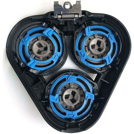 Tête de rasage pour Philips S5000 S5370 S5571 S5420 S5140 S5078 - noire - (1/4)