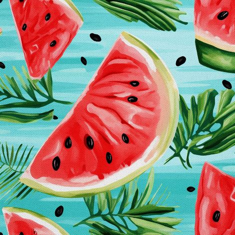 Tela decorativa para exteriores Oxford - Motivo frutal  DX6689 (1/5)