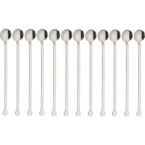 Abert Riflesso set 12 cucchiaino bibita acciaio inox 18/10 20 cm