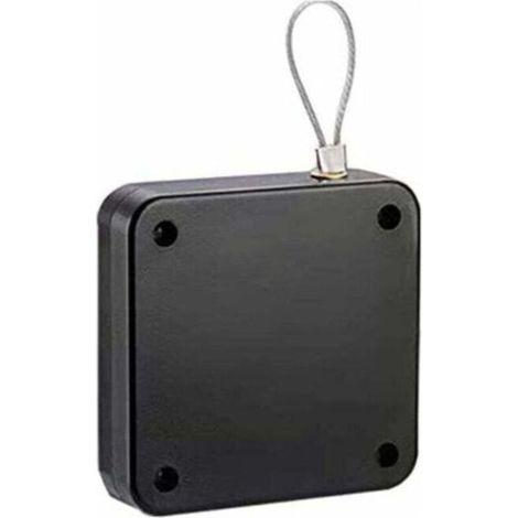 Ferme Porte Automatique,Ferme-Porte Silencieux à Cordon,Porte Coulissante Tampon MéNager Porte Coulissante,Pas De PoinçOnnage,Portant Environ 20 Kg,Ferme-Porte RéGlable,Fermeture Automatique (1/4)