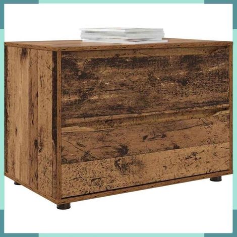 888825 Armoire de rangement Bois Ancien 80 x 48 x 57 cm (1/5)
