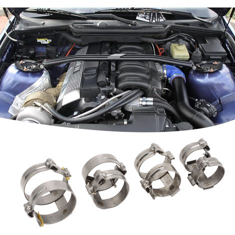 Fittings und Klemmen für Kfz-Klimaanlagenleitungen, geeignet für Kfz-Klimaanlagenschläuche der Typen G6, G8, G10 und G12 (4er-Packung) (1/5)