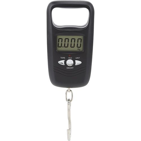 Pèse Bagage 110lb/50kg, Pèse Bagage Electronique, Pèse-bagages Numérique,Balance électronique portable balance de peche numérique rétroéclairée à écran LCD pour pêche, pese valise, voyage (1/5)