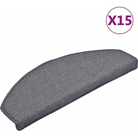 Maison Exclusive - Stufenmatten 15 Stk. 65x24x4 cm Hellgrau und B