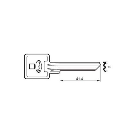 Chiave Grezza K2640 R1 10 Pezzi