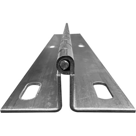 Charnière décalée en aluminium pour piano 27,9 cm (1/4)