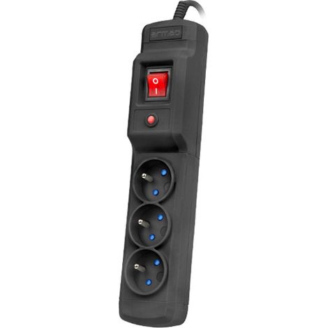 Armac m3 / 45 / cz protecciÓn contra sobretensiones (3 salidas) 4,5 m negro (1/3)
