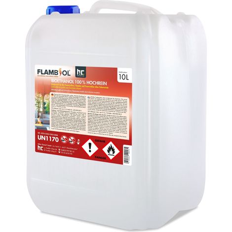 10 L FLAMBIOL® Bioethanol 100% Hochrein (1/9)