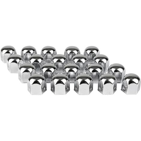 Eufab Copribulloni Adatto per (dimensione vite) 17 mm Cromo Metallo (1/3)