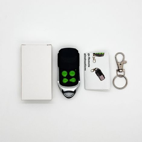 Telecomando universale a 433,92 MHz per porte garage – Codice rotante di sicurezza con coperchio scorrevole – Compatibile con modelli comuni-lsw