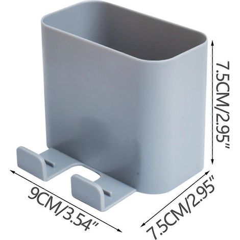 Support universel pour téléphone portable, télécommande de télévision et de climatiseur, boîte de rangement murale en liquidation