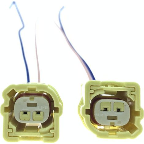 2-Wire Crash Sensor Connector for Honda Accord, Crosstour, Odyssey, CR-V, Fit, City -- JB2045-2P