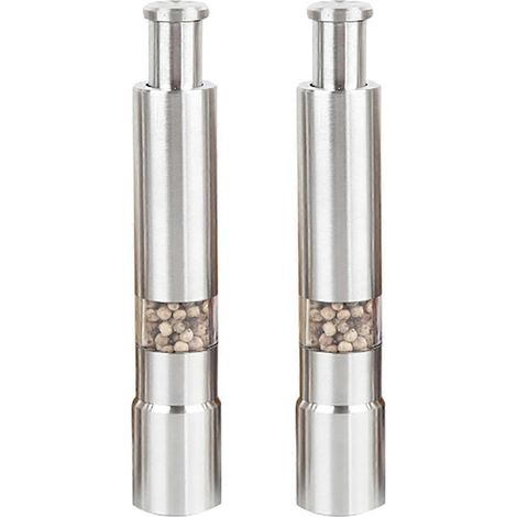 2-teiliges manuelles Salz- und Pfeffermühlen-Set