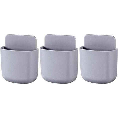 Supports de télécommande, organisateur mural, support mural pour téléphone, rangement de télécommande, sans trou