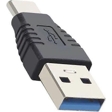 USB 3.0 Stecker auf USB-C Stecker Adapter für schnelle Datenübertragung und Ladezeit (1/4)