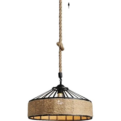 Chandelier, Suspension, Design Vintage, Énergétiquement Efficace, 40CM, Pas d'ampoule (1/2)