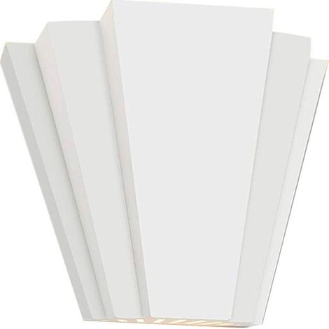 Barcelona Led – Applique murale bidirectionnelle en plâtre – Éclairage indirect pour intérieur et extérieur sous abri – Compatible ampoules G9 (1/5)