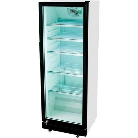 Glastürkühlschrank GCGD360 mit Umluftkühlung