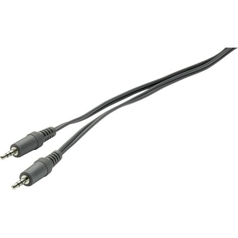 SpeaKa Professional SP-1301344 Klinke Audio Anschlusskabel [1x Klinkenstecker 3.5 mm - 1x Klinkenste