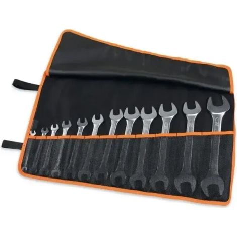 55/B12N Jeu de clés à fourche en pochette 12 pcs.