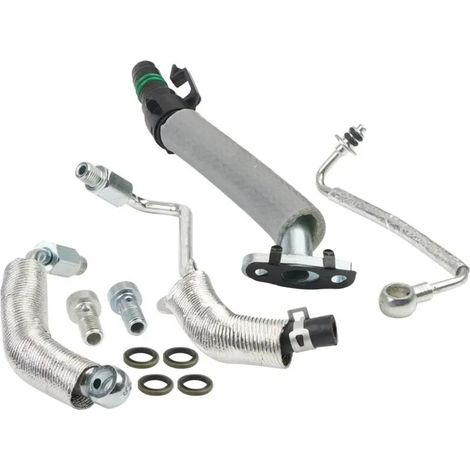 Satz mit 4 Turbo-Ölablass- und -zulaufschläuchen, kompatibel mit Cruze Sonic Trax Encore 1.4L für 55568031 55592600 55567067 55587854 (1/4)