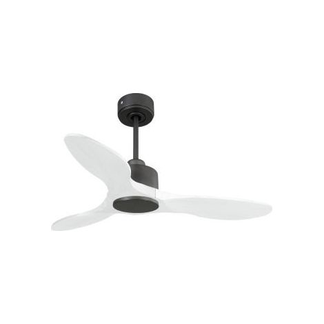 Modulo Slim - Super destratificateur et ventilateur DC 106 cm noir pales bois blanc idéal 10 à 20 m² (1/5)