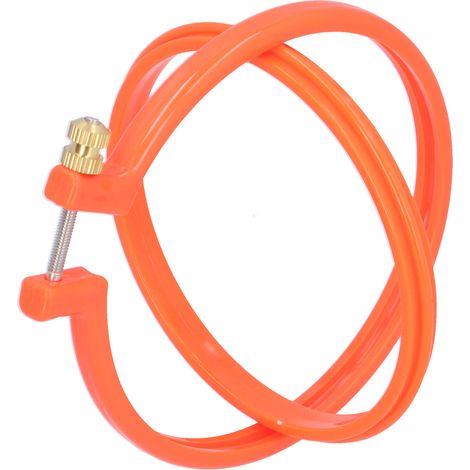 Bunter Stickrahmen aus Kunststoff für Kreuzstich, 10 cm (4 Zoll), ideal für Bastelarbeiten und Nähen. (1/5)