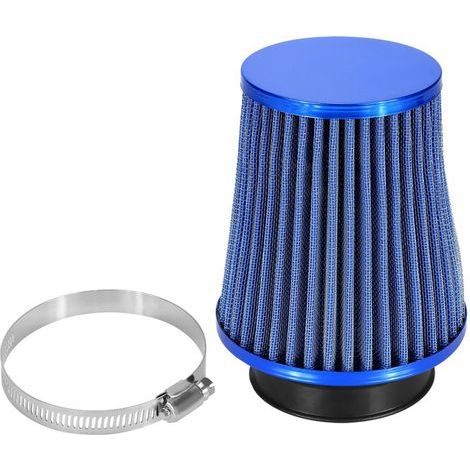 Filtro de aire cónico EBTOOLS para Twingo para filtro de aire de 3 pulgadas. Filtro de aire, filtro de admisión de aire frío de malla cónica de alta potencia para automóvil, gran flujo 150 x 120 mm /  (1/5)