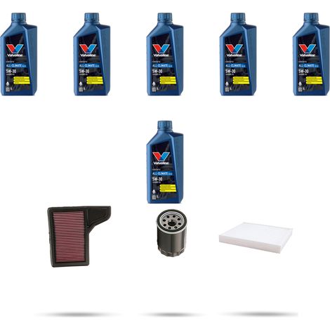 Kit tagliando 3 FILTRI e 6L OLIO compatibile con Ford Mustang 2.3 ecoboost 231kw dal 2015 (1/5)