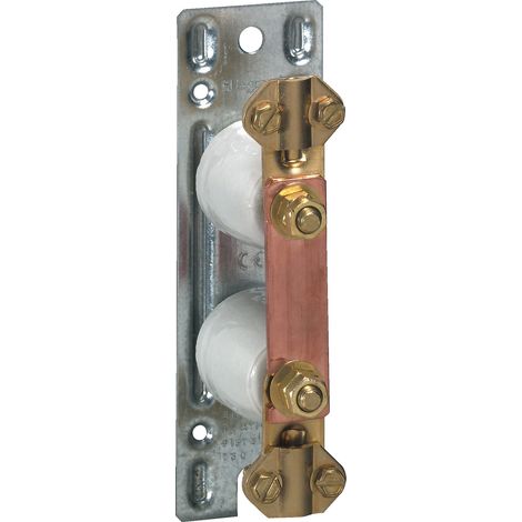 LEGRAND LEG34388 BARRETTE DE COUPURE COSGA PLATINE MÉTAL 150 X 45