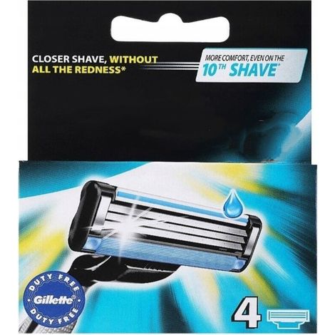 Lames de rasoir Mach3, 4 pièces, pour un rasage précis et confortable-Produit compatible (1/4)