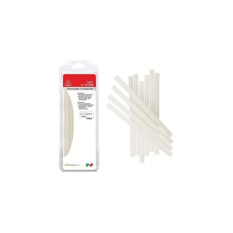 COLLA TERMOFUSIBILE TRASPARENTE MM.12X200 - 1 blister MAESTRI