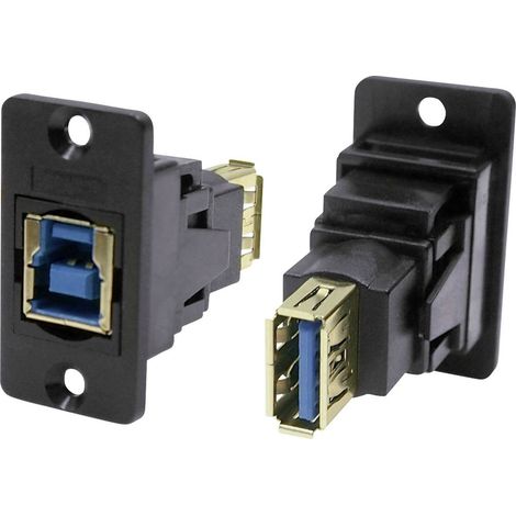 Adaptateur/prolongateur, embase femelle Port USB type A - port USB type B CP30606NX Cliff Contenu: 1 pc(s) Y316172